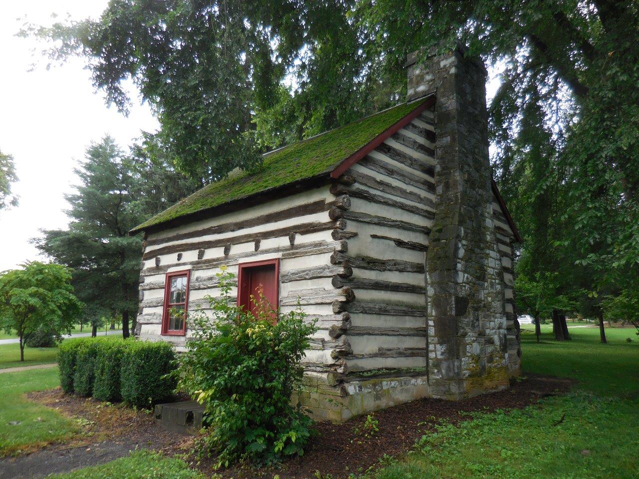 James Buchanan birthplace cabin in Mercersburg, Pennsylvania