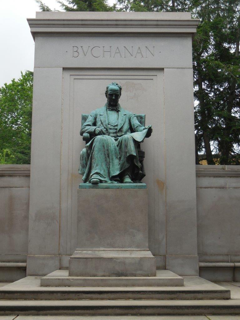 James Buchanan memorial in Washington, D.C.