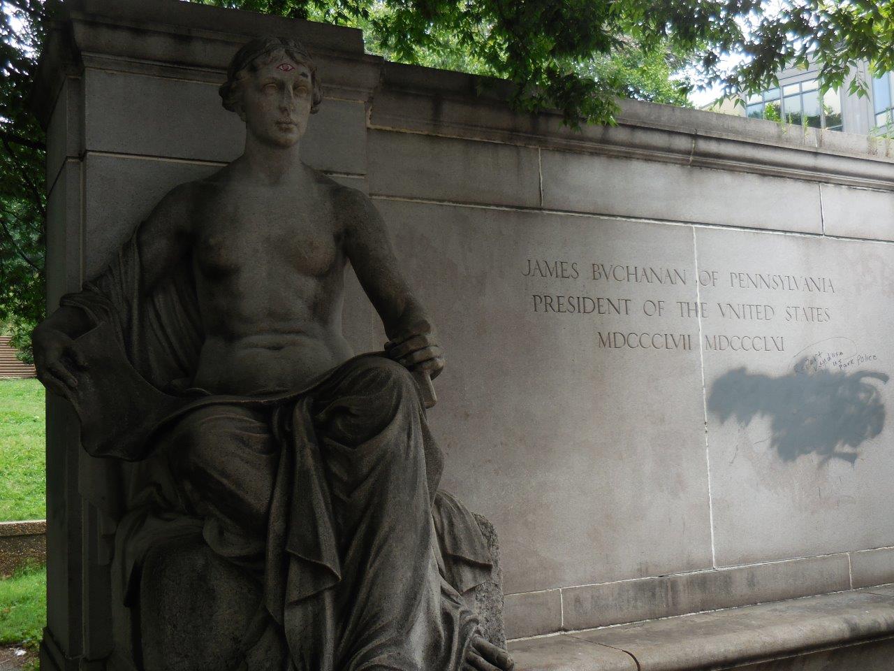 James Buchanan statue in Washington, D.C.
