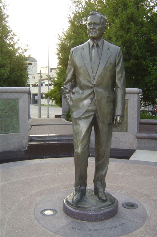 Bush monument