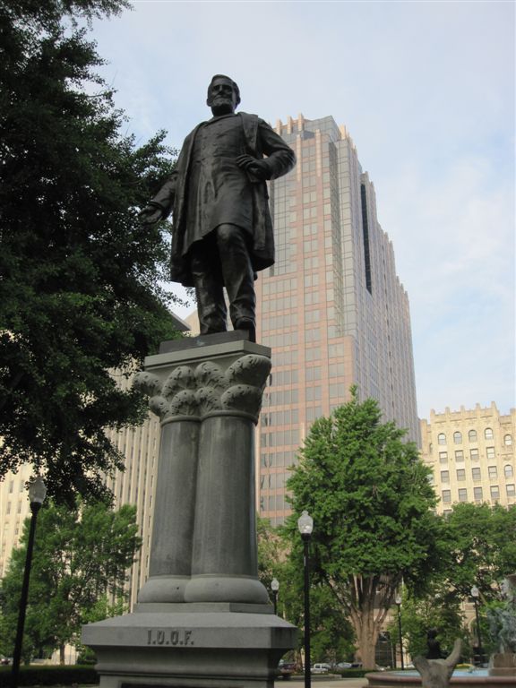 Schuyler Colfax statue
