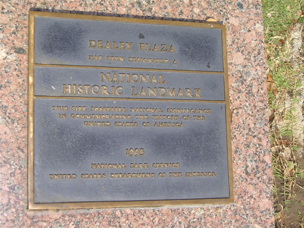 Dealey Plaza monument