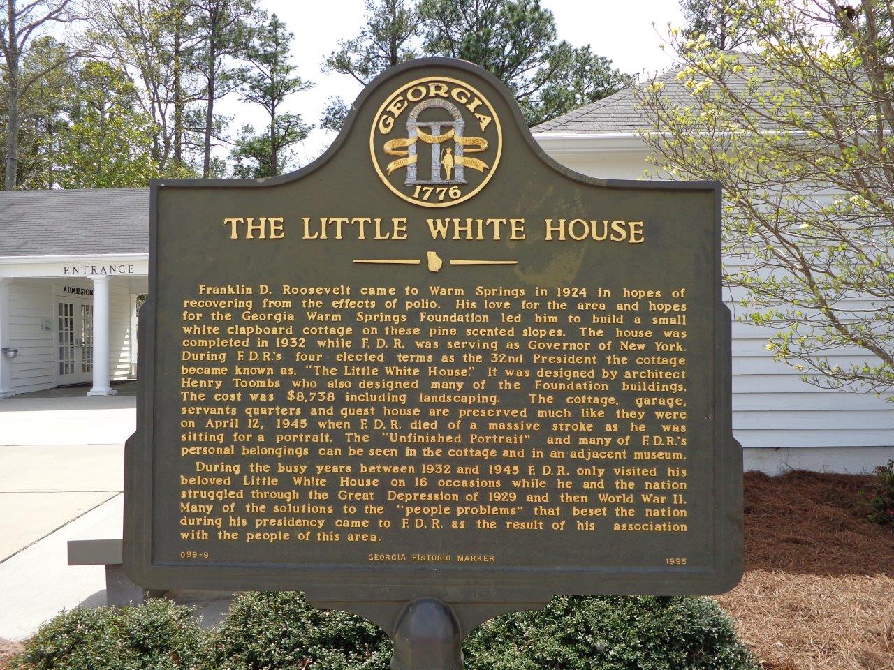 FDR Little White House Warm Springs, Georgia