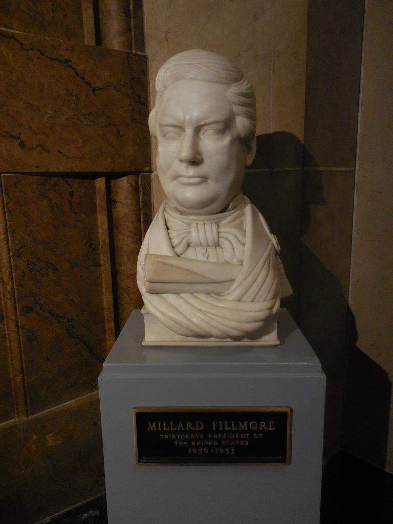 Millard Fillmore bust
