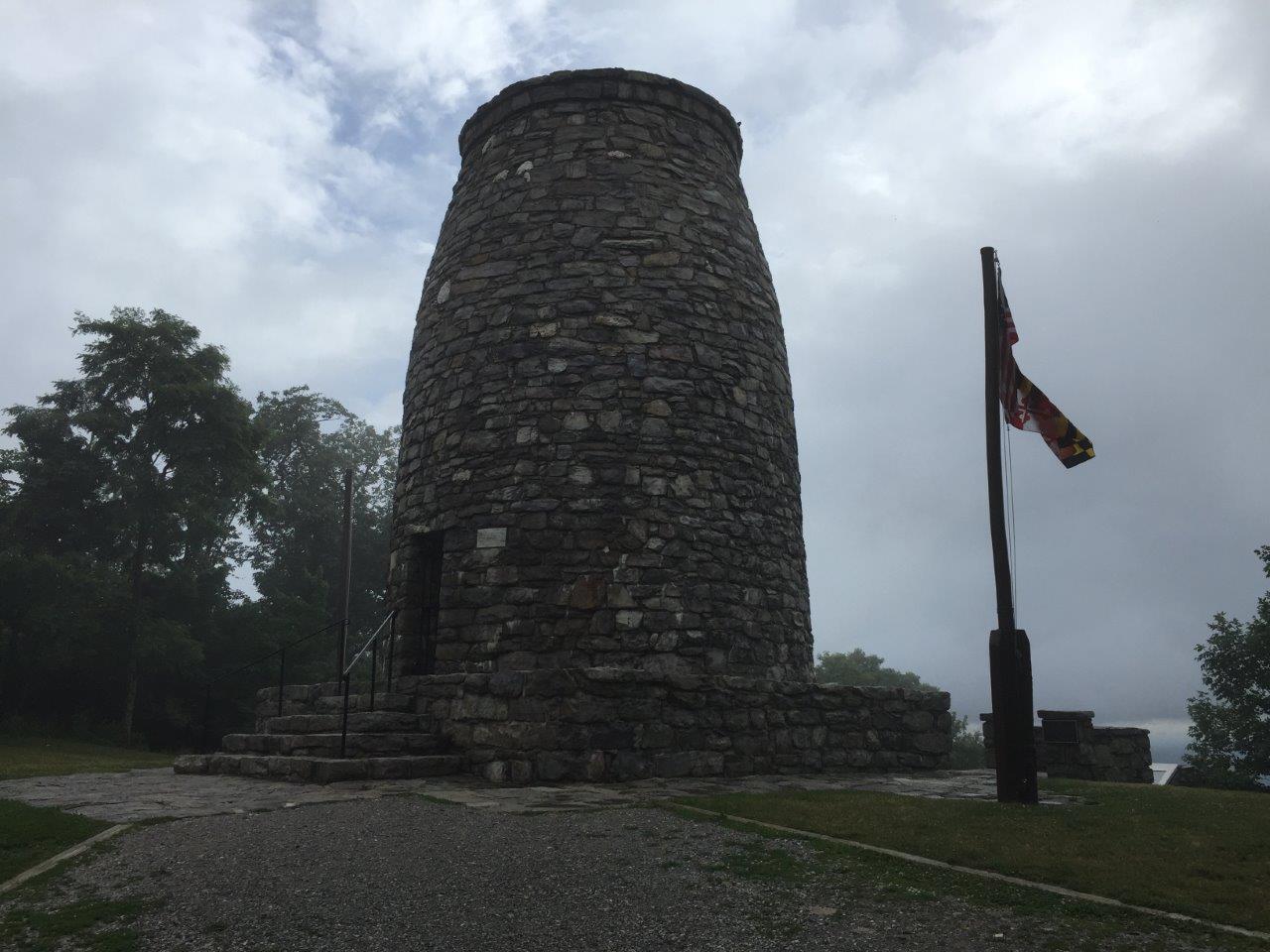 First George Washington monument in Boonsboro, Maryland