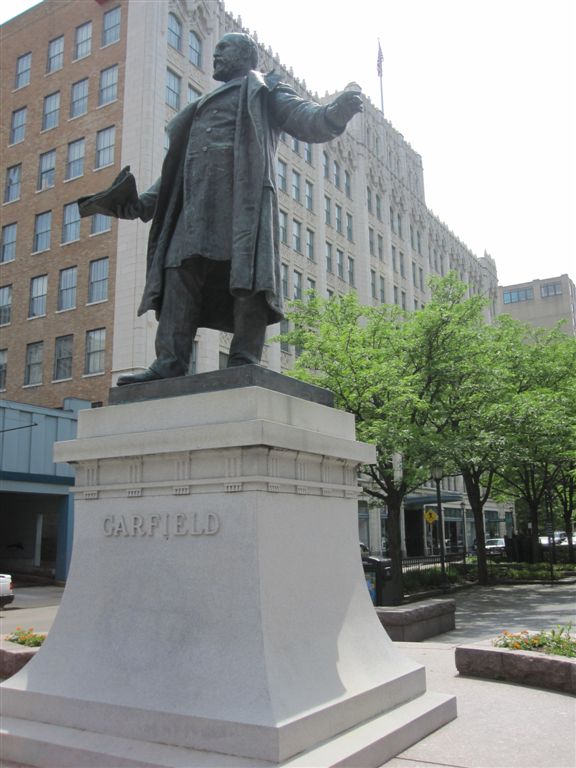 James Garfield statue in Cincinnati