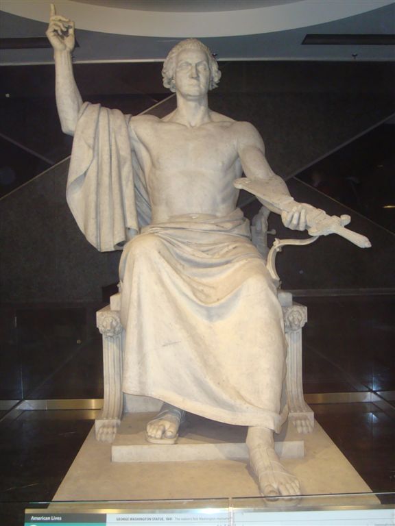 George Washington statue at National Museum of American History
