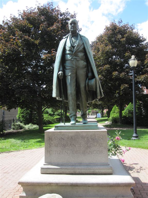 Hannibal Hamlin statue