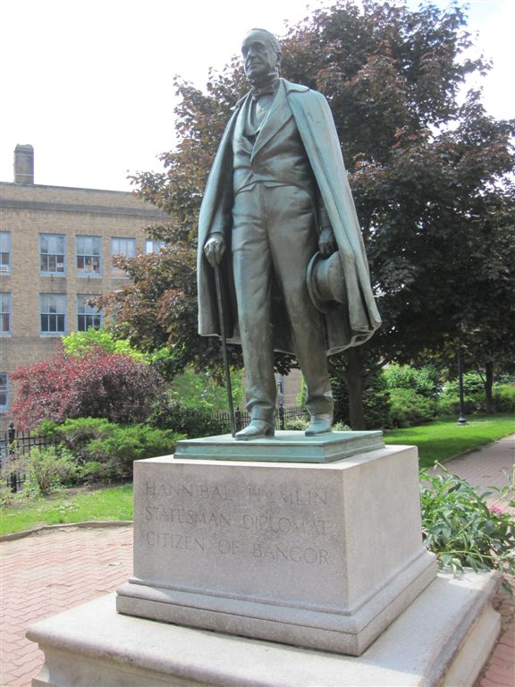 Hannibal Hamlin statue