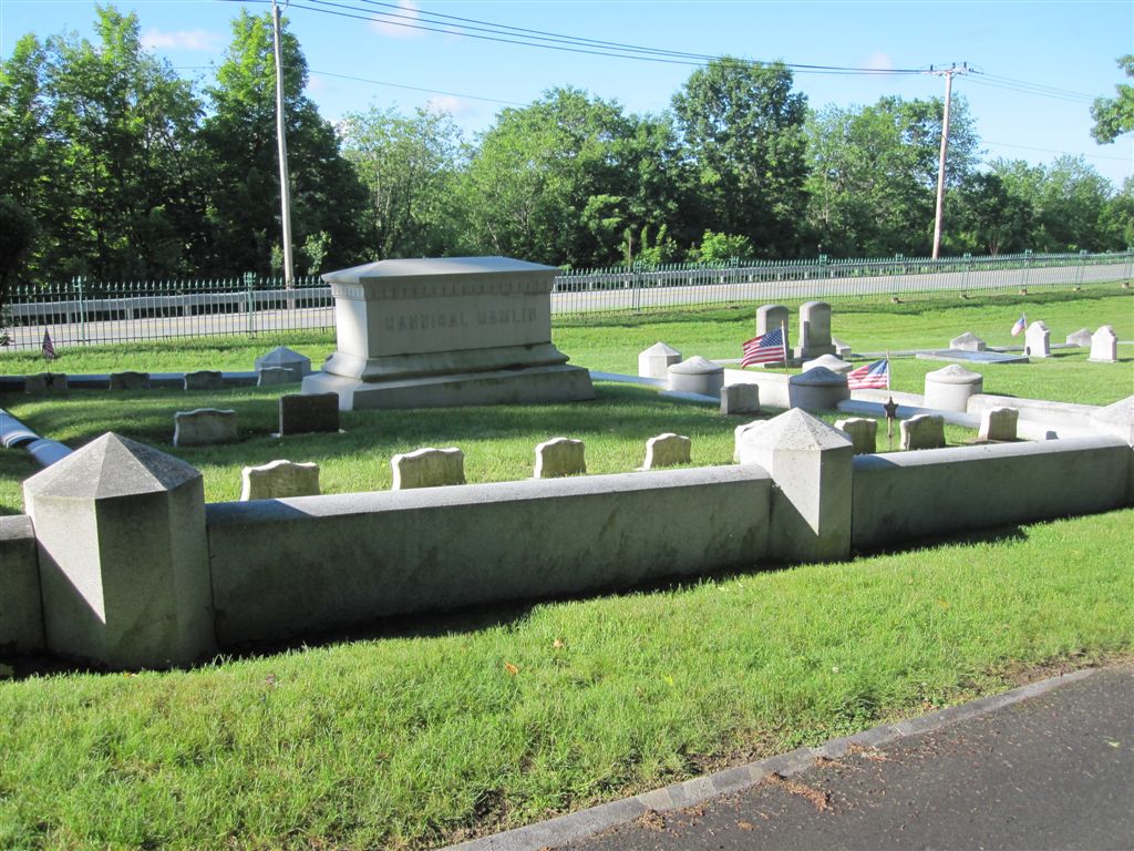 Hannibal Hamlin gravesite