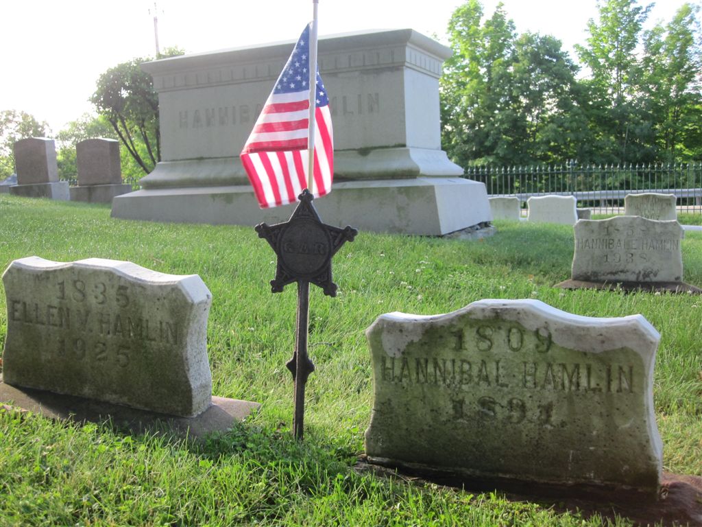 Hannibal Hamlin gravesite