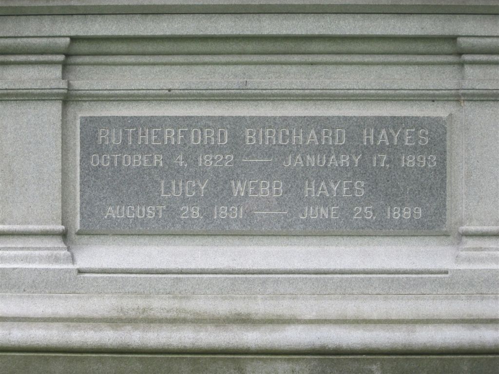 Rutherford Hayes grave