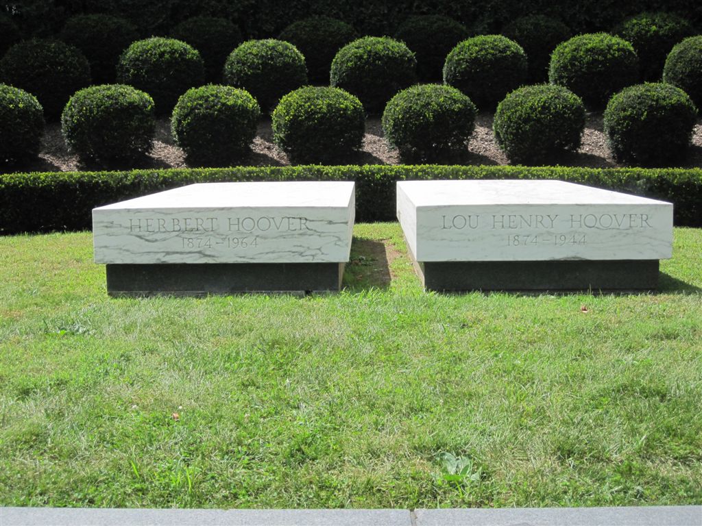Herbert Hoover gravesite