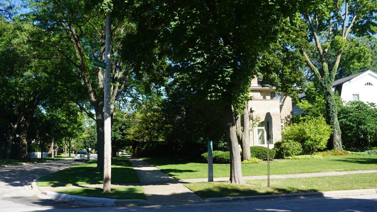 Hillary Rodham Clinton home in Park Ridge, Illinois