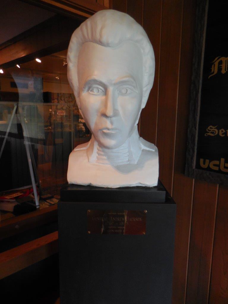 Andrew Jackson Bust in Waxhaw, North Carolina