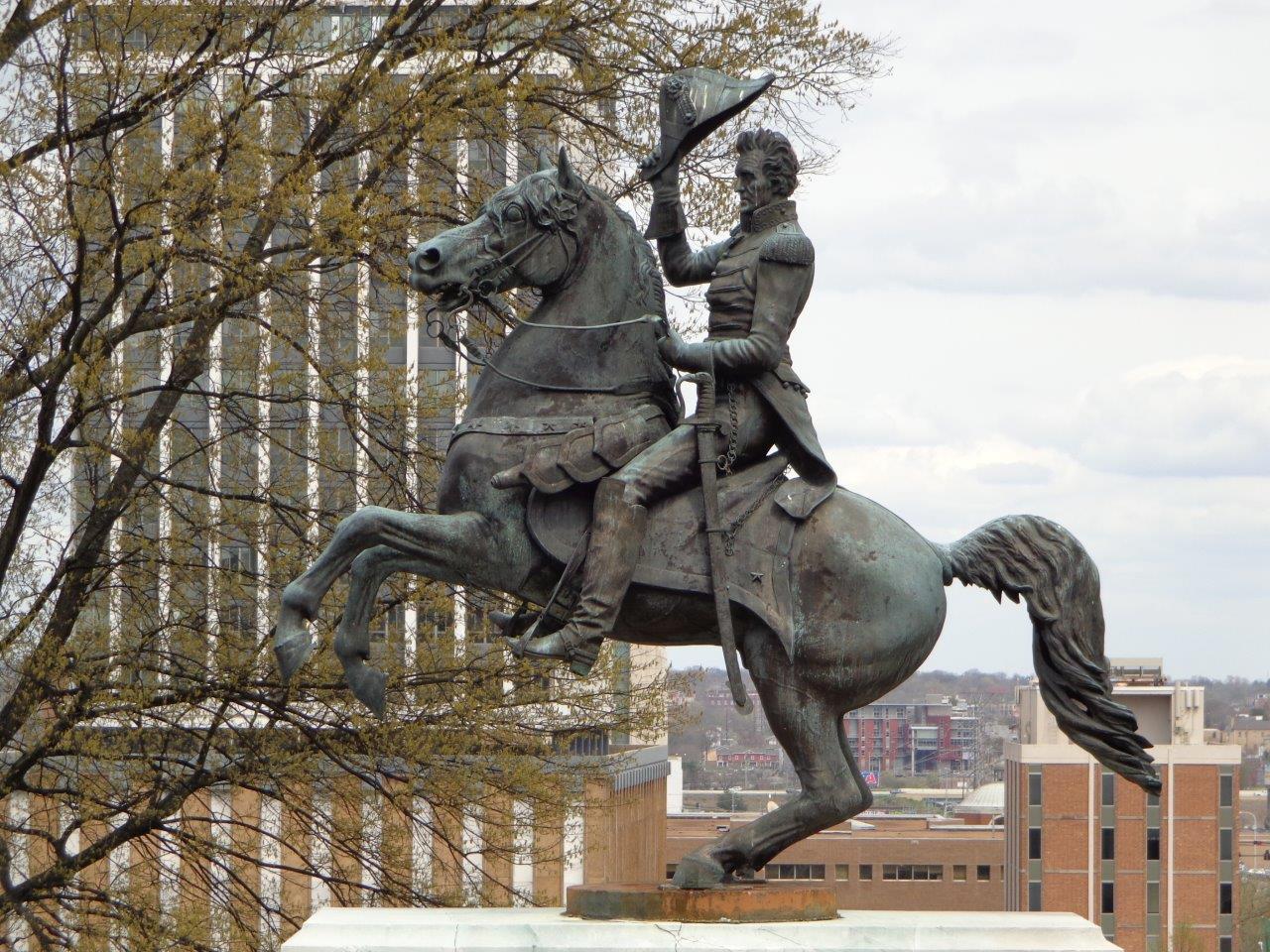 Jackson Statue at the Tennessee State Capitol