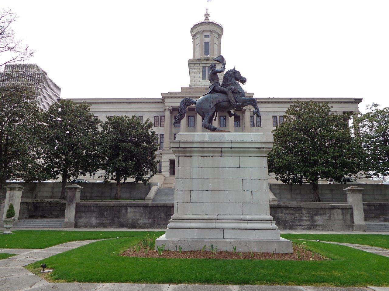 Jackson Statue at the Tennessee State Capitol