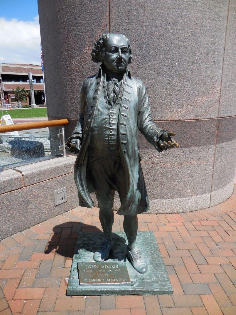 John Adams statue in Rapid City, South Dakota