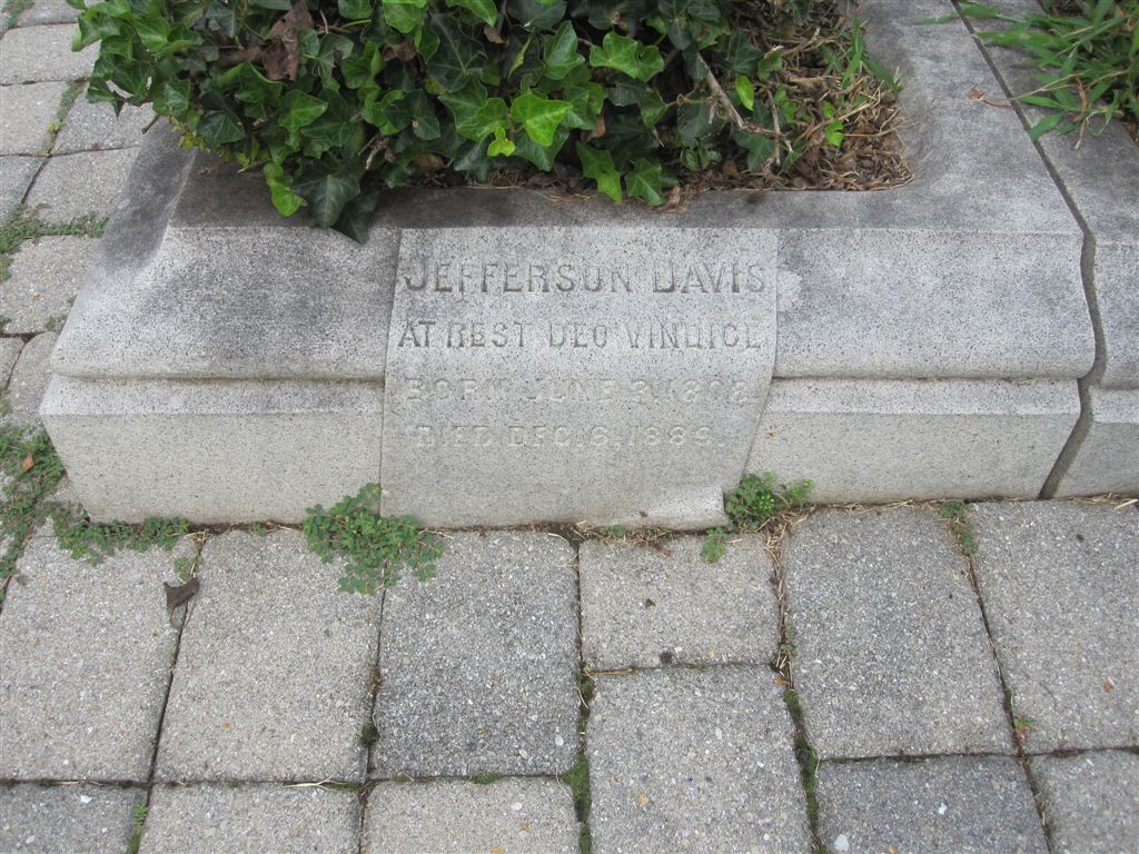 Jefferson Davis gravesite