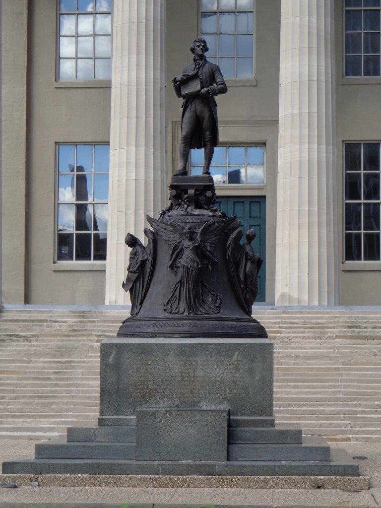 Thomas Jefferson statue in Louisville, Kentucky