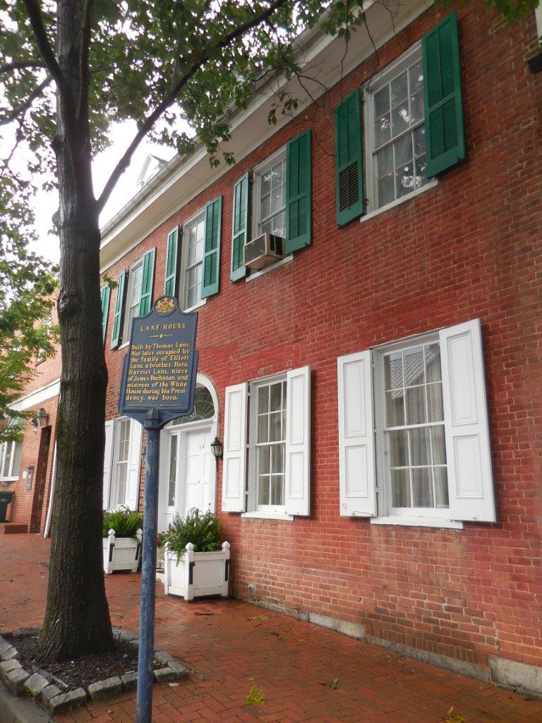 Harriet Lane birthplace in Mercersburg, Pennsylvania