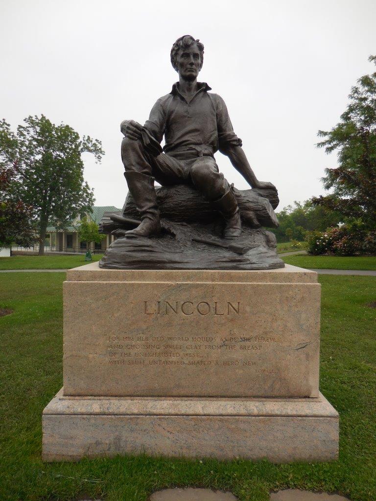 Abraham Lincoln statue in Buffalo