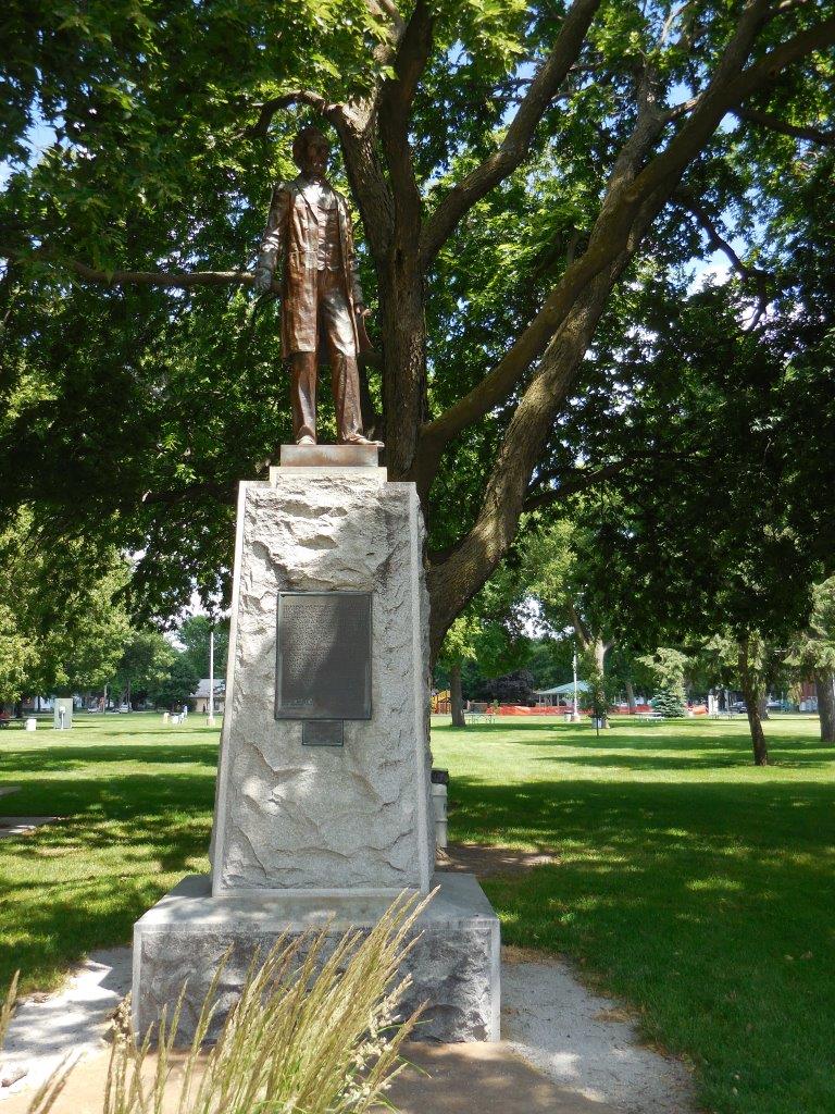 Abraham Lincoln Statue in Fremont, Nebraska