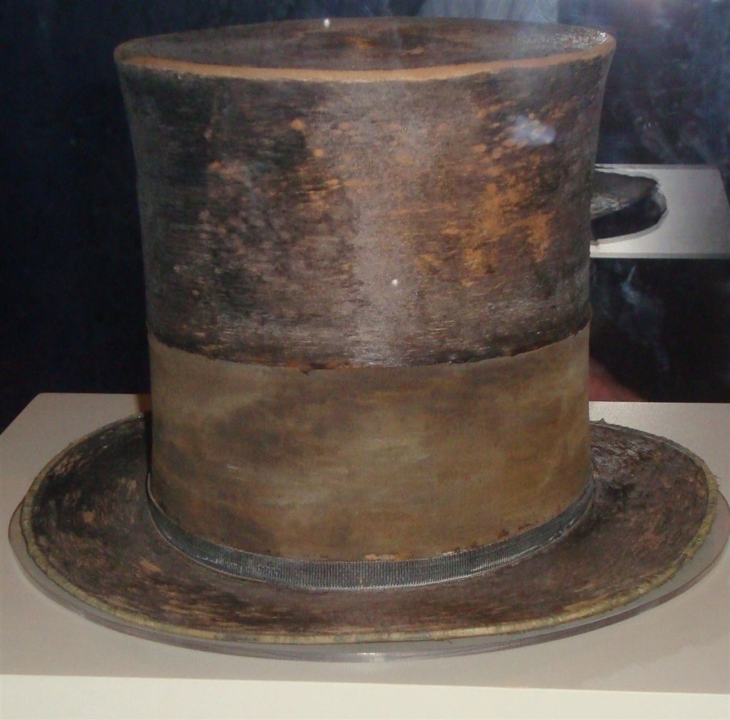Abraham Lincoln's Hat at the National Museum of American History in Washington, DC