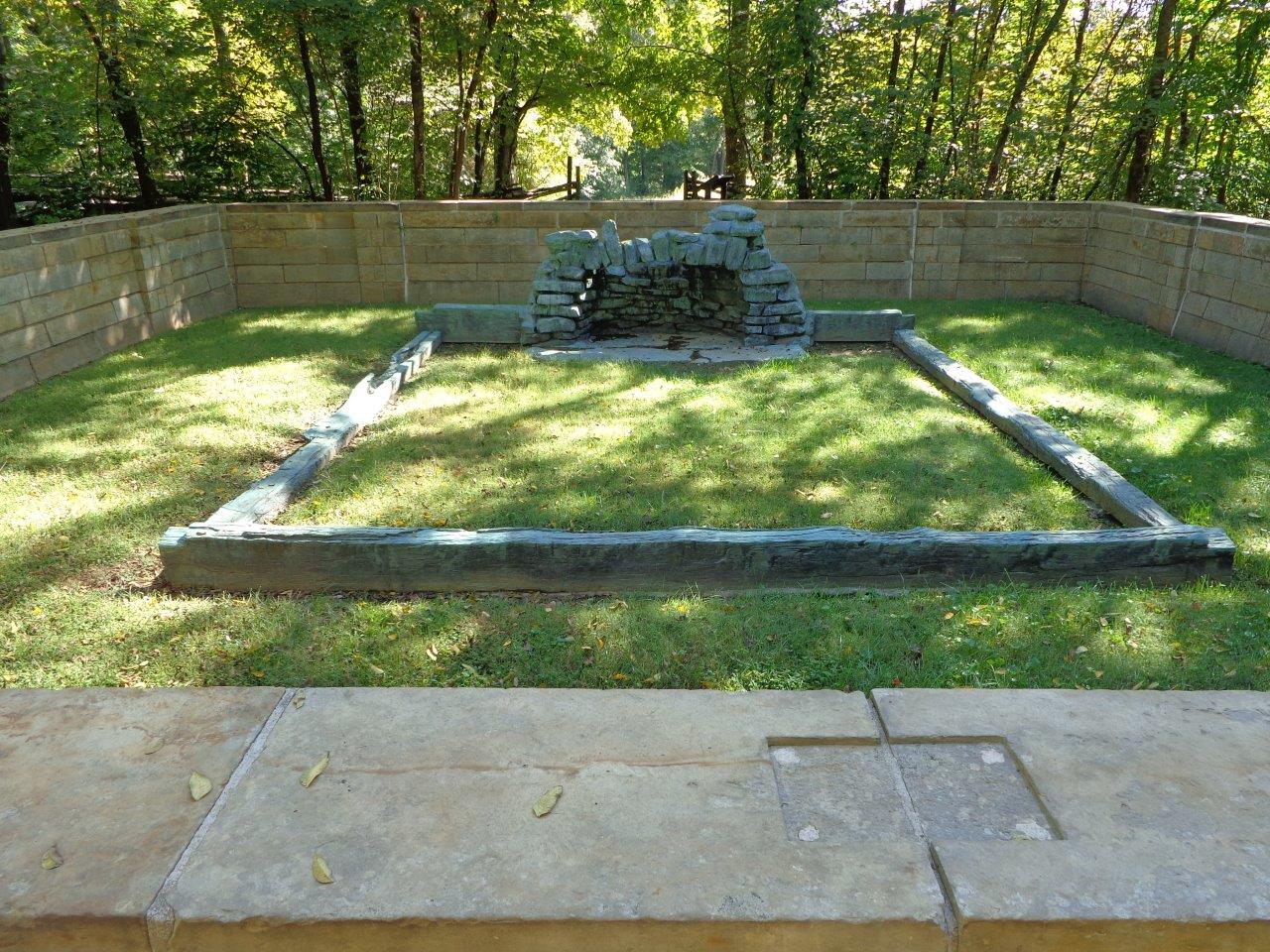 Abraham Lincoln boyhood home in Indiana