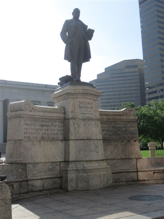 McKinley statue at the Ohio State Capitol