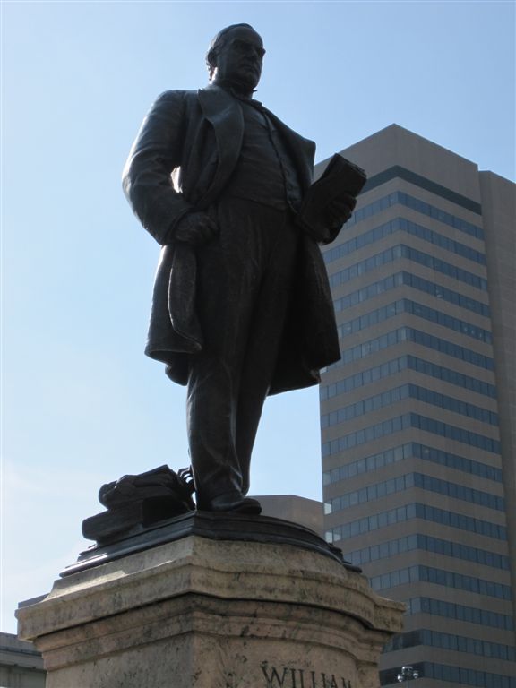 McKinley statue at the Ohio State Capitol