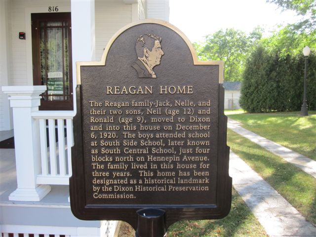 Ronald Reagan home in Dixon, Illinois