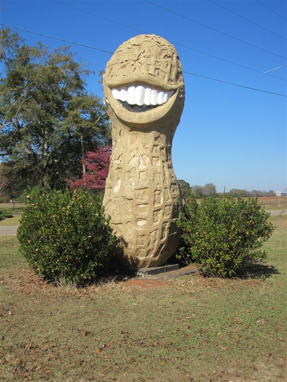 Jimmy Carter smiling peanut