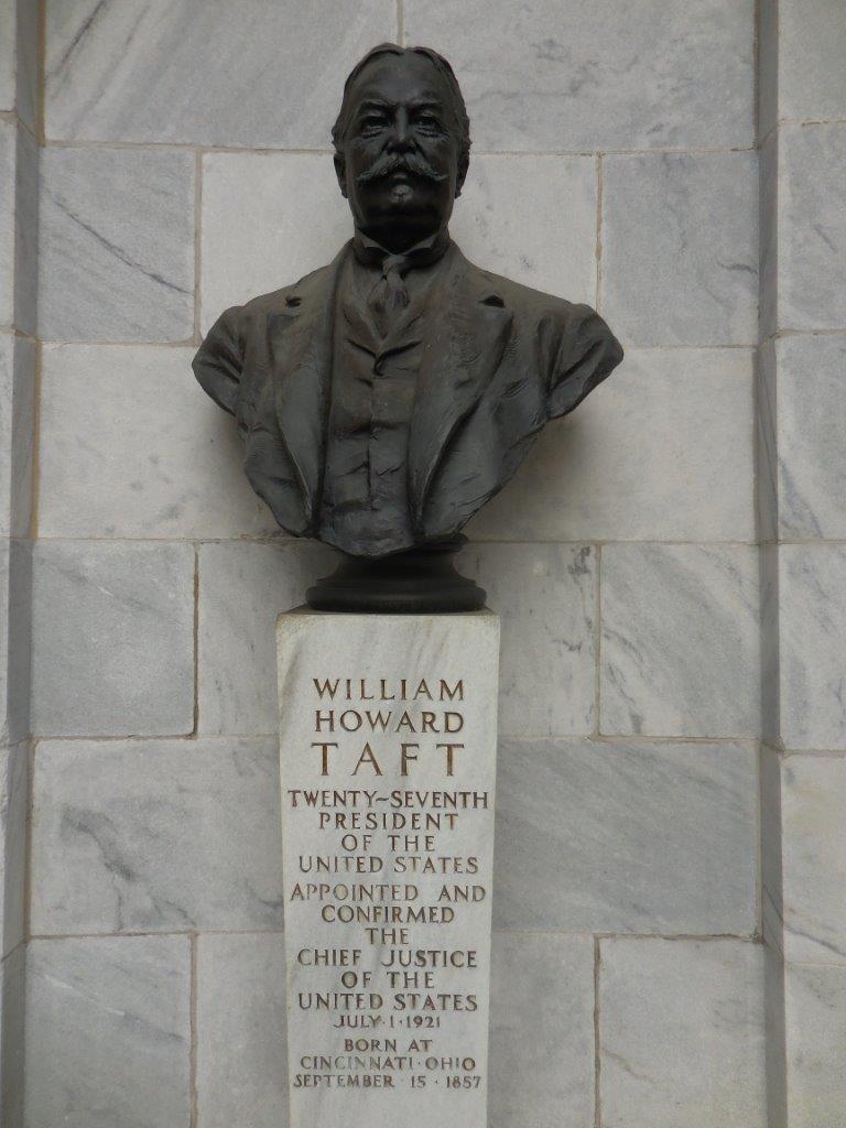 William Howard Taft Bust in Niles, Ohio