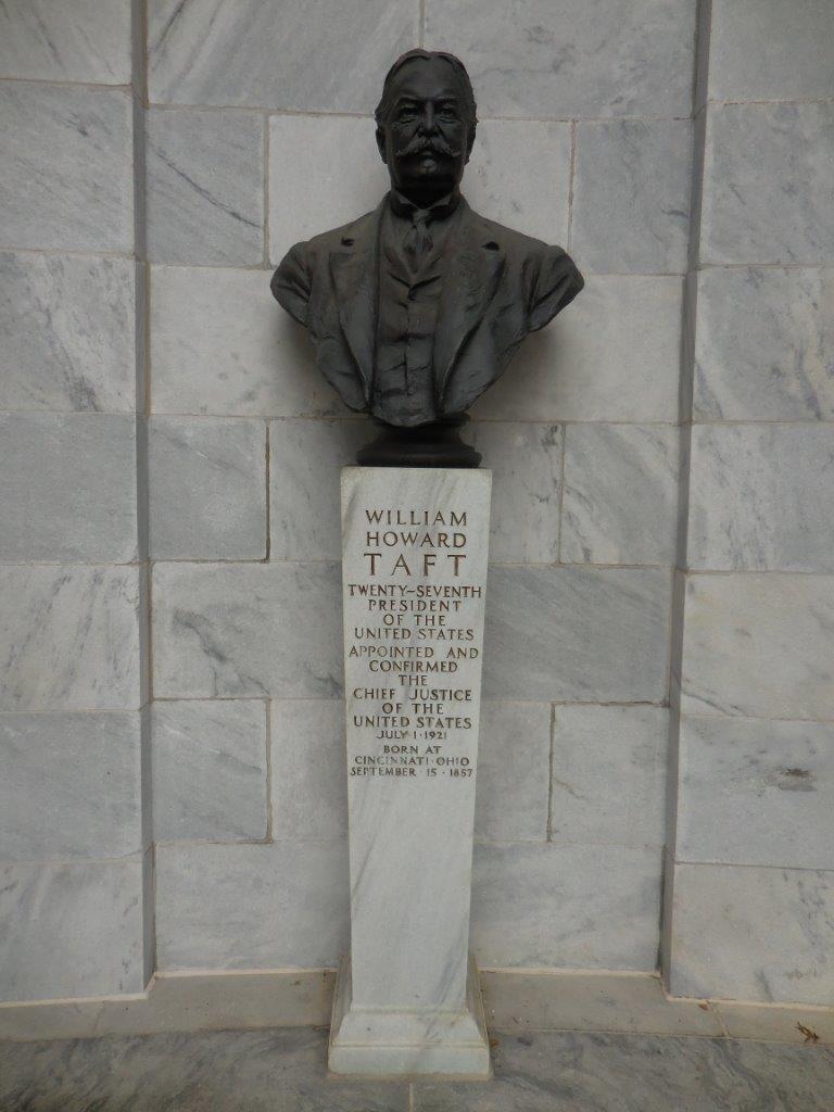 William Howard Taft Bust at the William McKinley National Memorial in Niles, Ohio