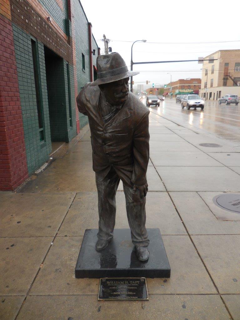 William Howard Taft statue in Rapid City, South Dakota