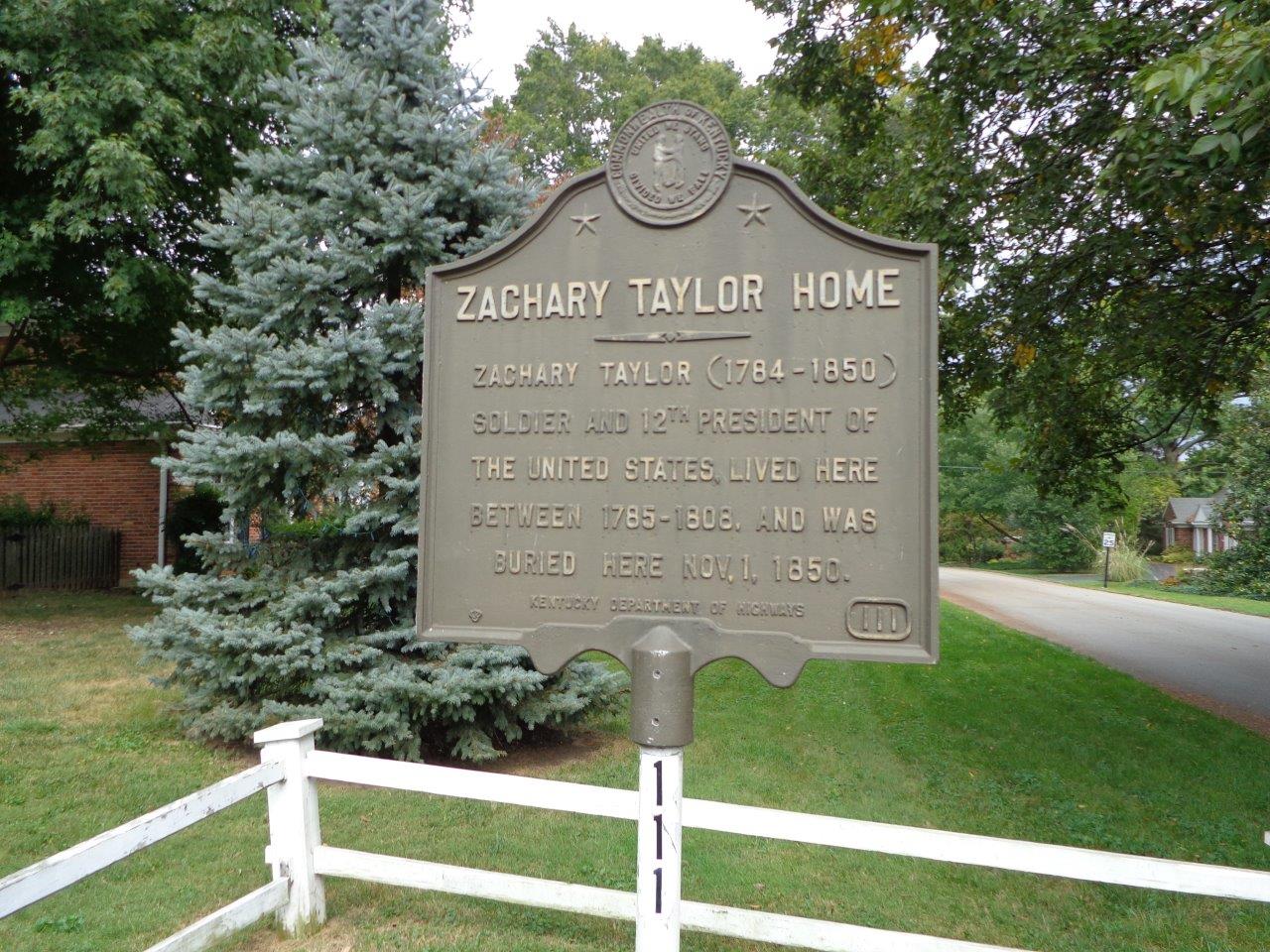 Zachary Taylor's Springfield in Louisville, KY