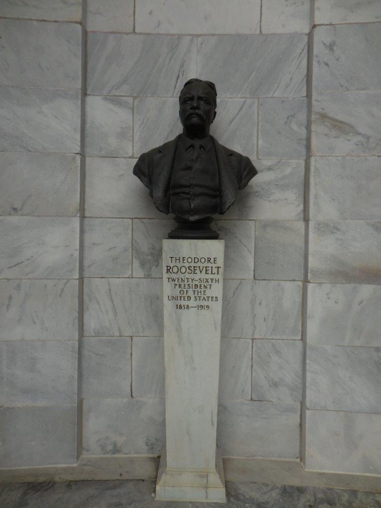 Theodore Roosevelt Bust in Niles, Ohio