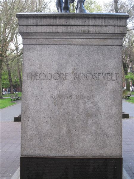 Theodore Roosevelt staute in Portland, Oregon