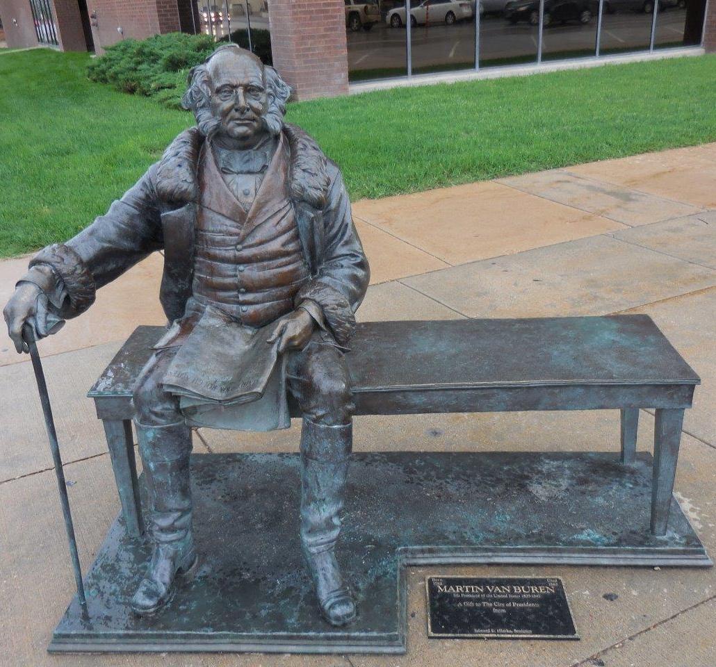 Martin Van Buren statue in Rapid City, South Dakota