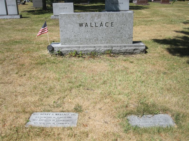 Vice President Henry Wallace grave