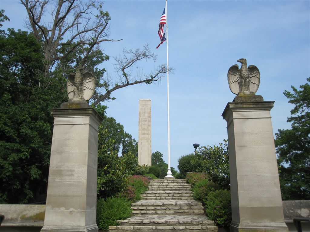 William Henry Harrison burial location