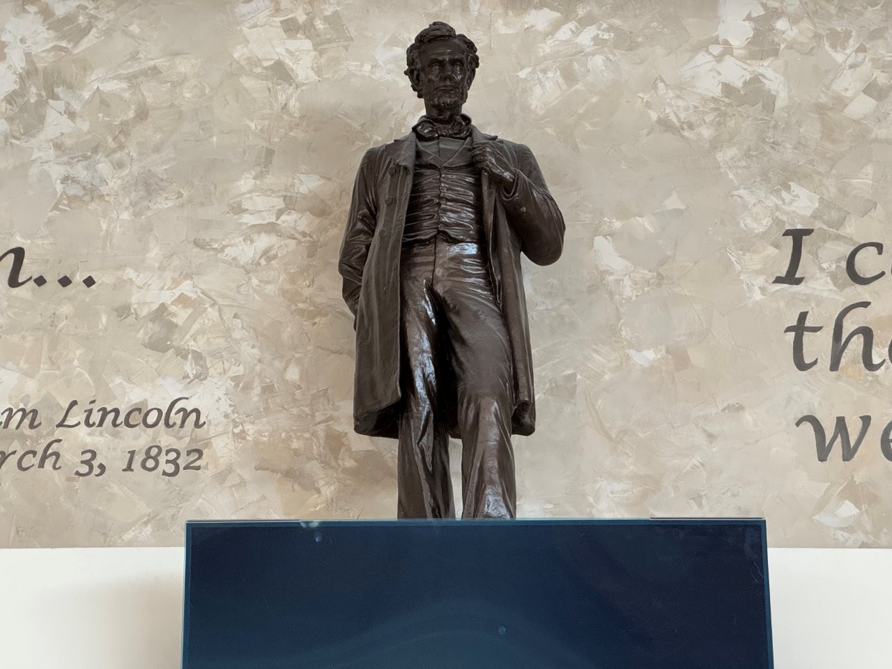 Abraham Lincoln statue in Council Bluffs, Iowa