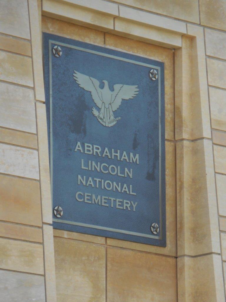 Abraham Lincoln statue at Abraham Lincoln National Cemetery