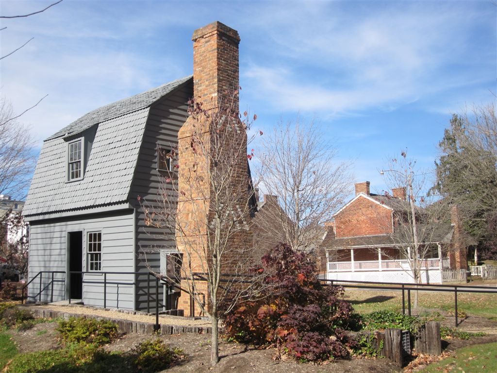 Andrew Johnson replica birthplace - Greenville, Tennessee