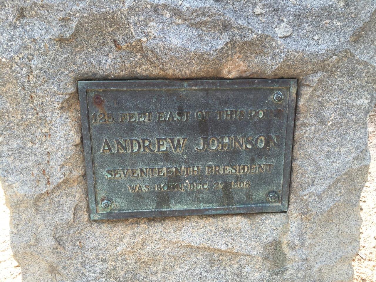 Andrew Johnson birthplace