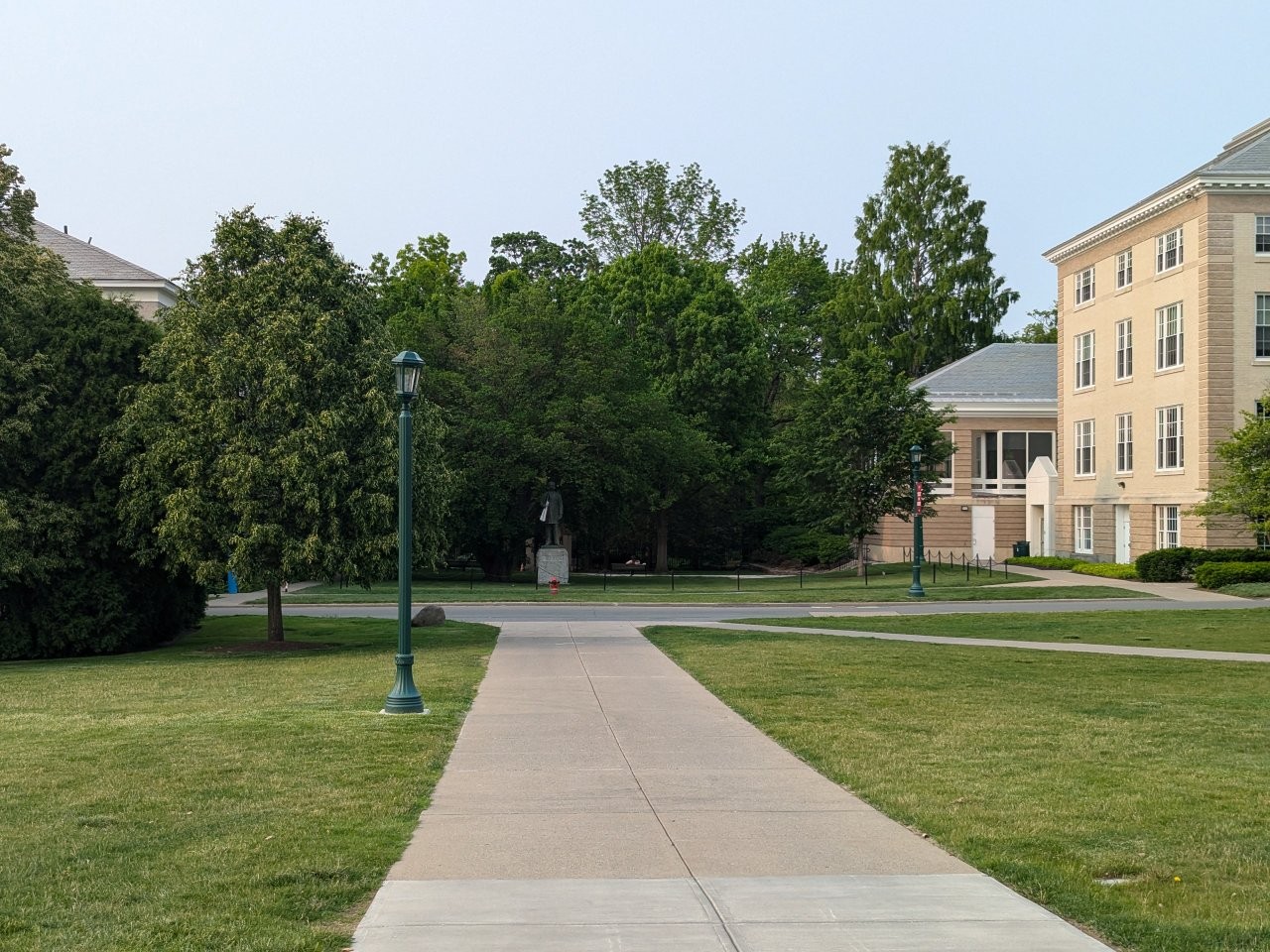 Chester Arthur statue at Union College