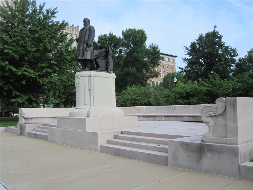 Benjamin Harrison statue in Indianapolis