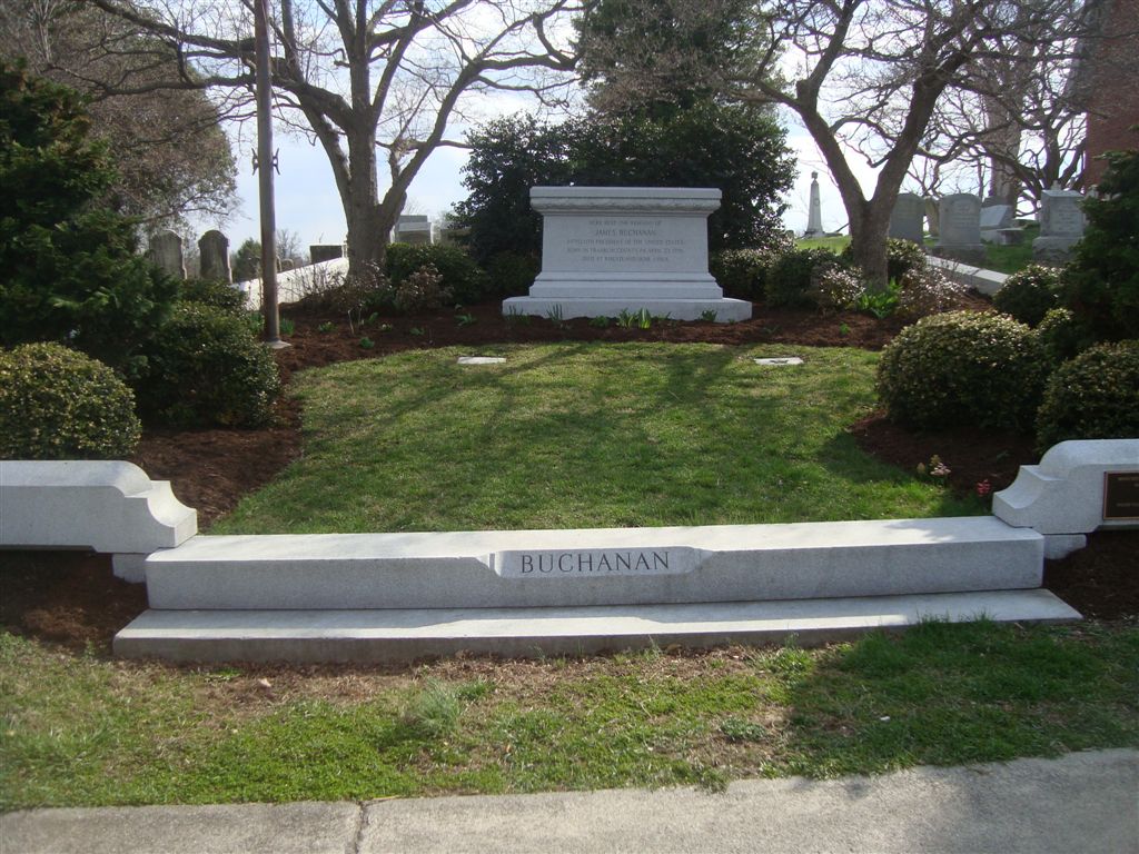 where James Buchanan is buried