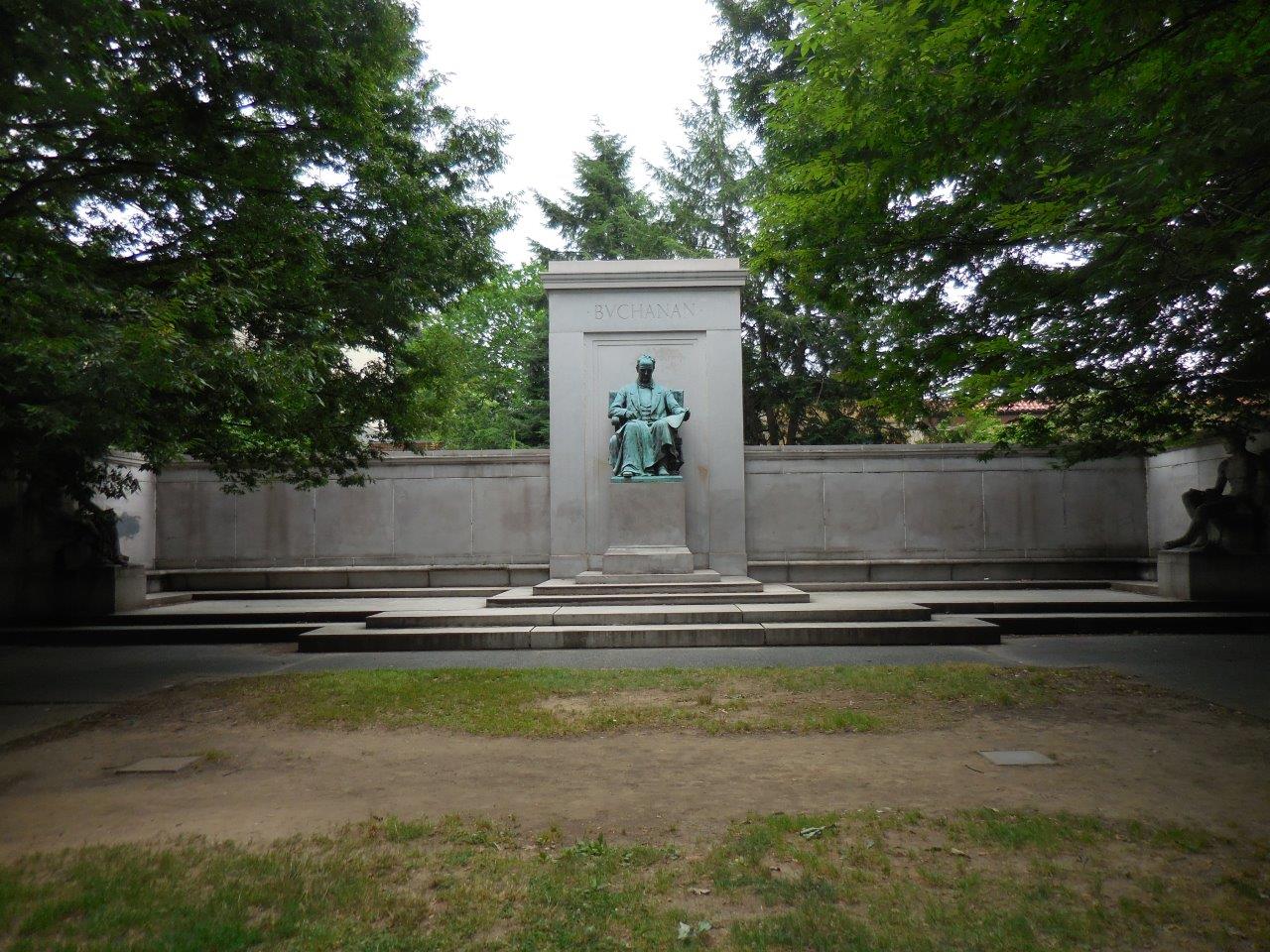 James Buchanan statue in Washington, D.C.